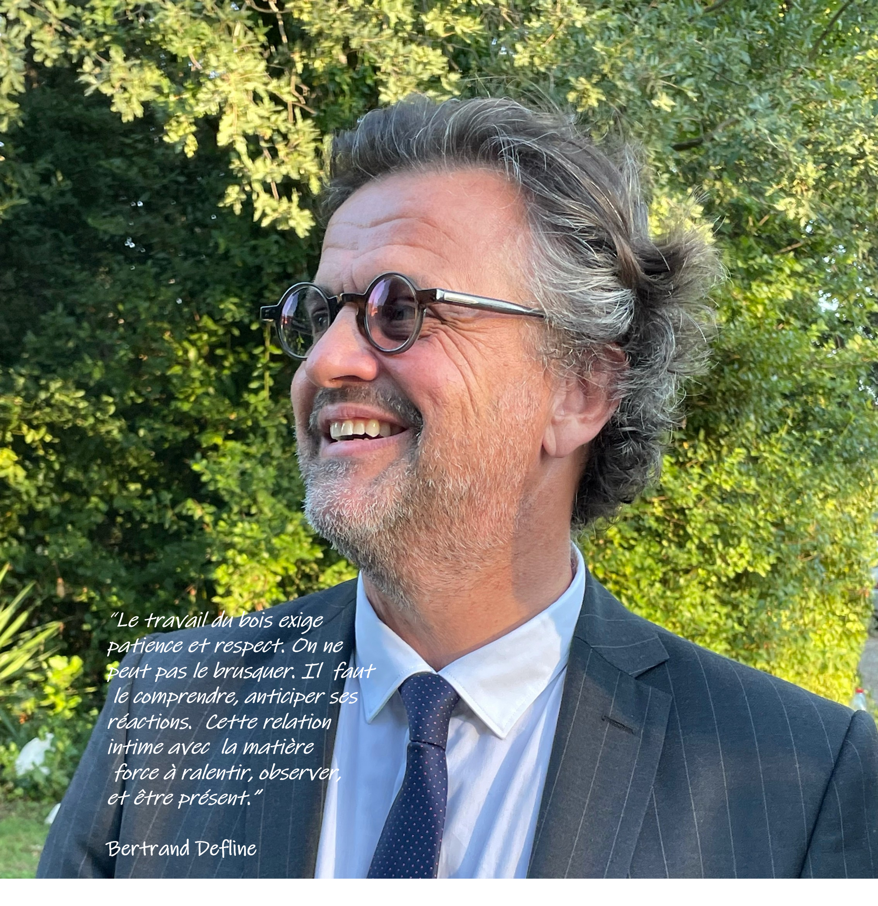 Bertrand Defline, artisan et designer